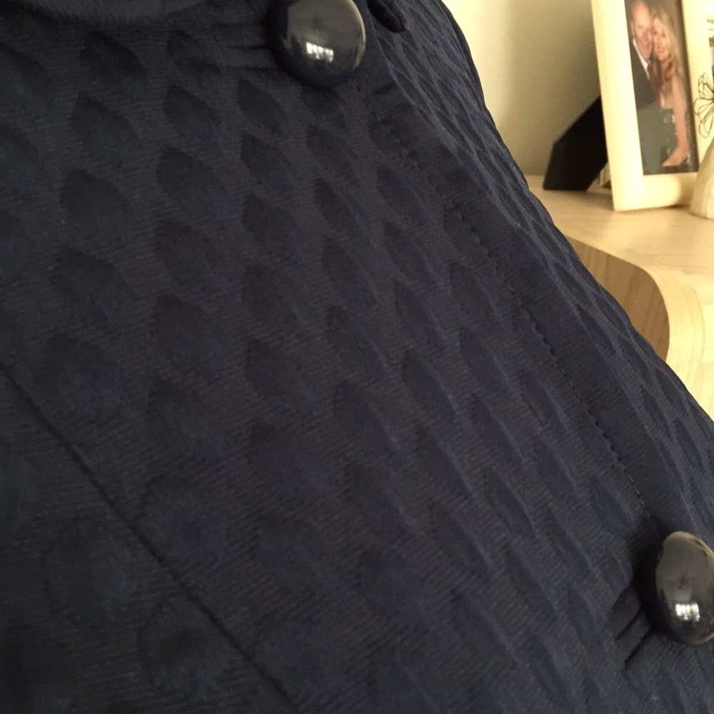 Talbots blue pattern blazer - Picture 5 of 9